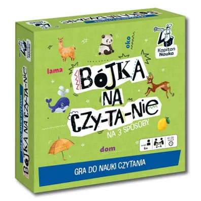 Bjka na czytanie. Gra do nauki czytania Edgard
