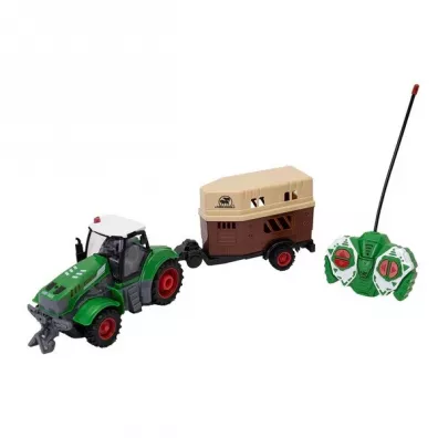 Traktor R/C z przyczep� do przewo�enia koni Askato