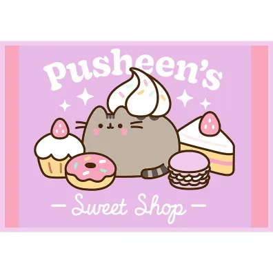 Puzzle Pusheen 4x250 Poznajcie Pusheena TREFL