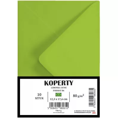 Henry Koperty B6 limonka 10 szt.