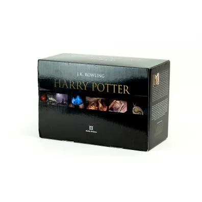 Pakiet Harry Potter. Tomy 1-7: Kamie filozoficzny, Komnata tajemnic, Wizie Azkabanu, Czara Ognia, Zakon Feniksa, Ksi Pkrwi, Insygnia mierci