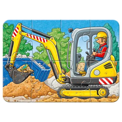Puzzle 4w1 W pracy Ravensburger