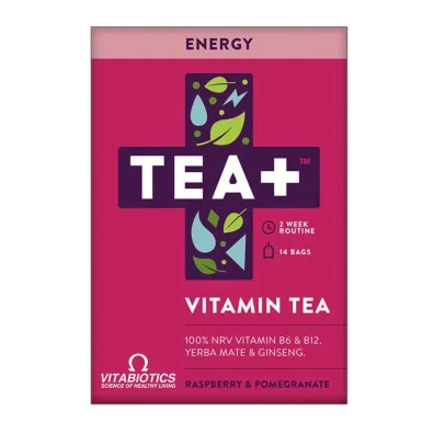 Vitabiotics Tea+ Energy herbata witaminowa pomagaj�ca w zm�czeniu 14 szt.