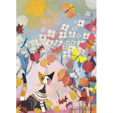 Puzzle 1000 Rosina Wachtmaister Kotek w paski Schmidt