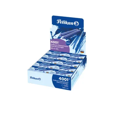 Pelikan Naboje d�ugie GTP/5 niebieskie 5 szt.