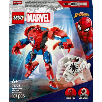 LEGO Marvel Mech Spider-Mana kontra Anti-Venom 76308
