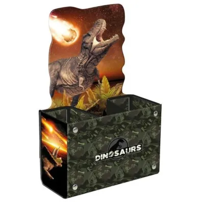 Derform Pojemnik na przybory szkolne Dinozaur 19