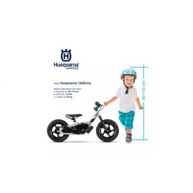 Motorek elektryczny dla dzieci Husqvarna 12eDrive Stacyc