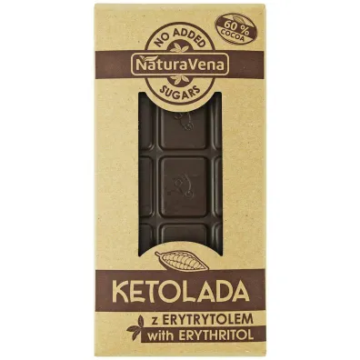 Ketolada Tabliczka czekolady bez dodatku cukr�w 100 g