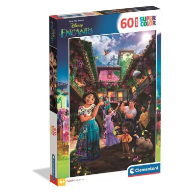 Puzzle 60 el. Maxi SuperColor. Encanto Clementoni