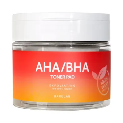 Barulab P�atki korea�skie do twarzy tonizuj�ce aha/bha 160 g