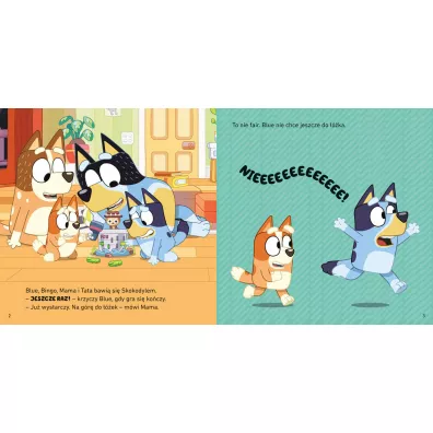 Bluey. Dobranoc, owocowy nietoperzu. Moja czytanka
