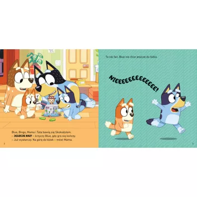 Bluey. Dobranoc, owocowy nietoperzu. Moja czytanka