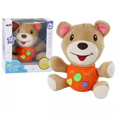 Mi� interaktywny pluszak 23 cm LeanToys