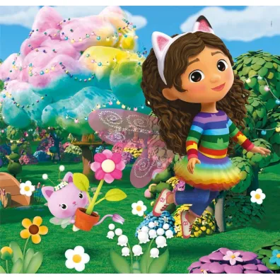 Puzzle 3x48 el. SuperColor. Koci Domek Gabi Clementoni
