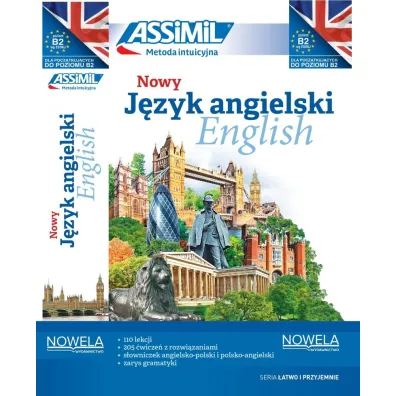 Nowy j�zyk angielski. �atwo i przyjemnie. A1-B2 + audio online