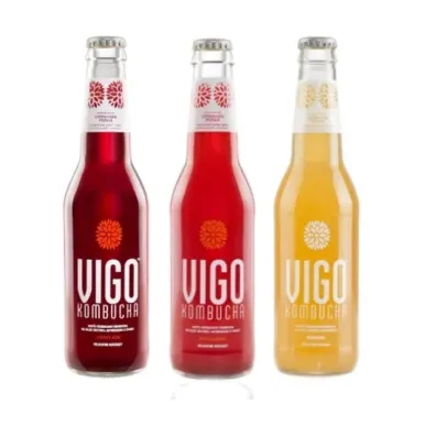 Vigo Yoko Nap�j Kombucha - mix smak�w Zestaw 3 x 330 ml
