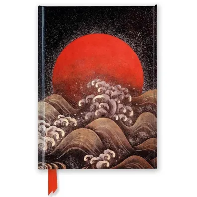 Flame Tree Notatnik A5 linia TW S�o�ce i morze Lacquer Screen