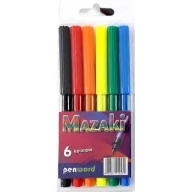 Penword Mazaki 6 szt.