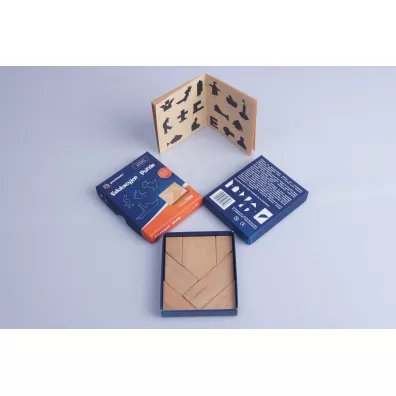 Puzzle drewniane. Seria Fan Big Fun Republic (Puzzlomatic)