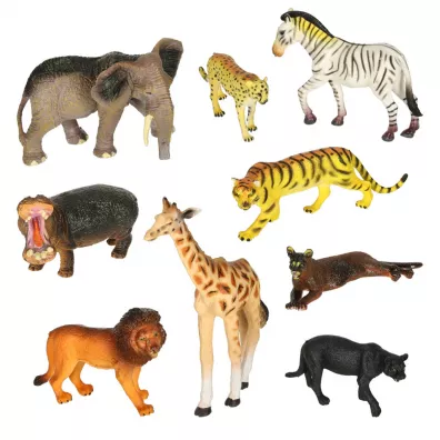 Figurki zwierz�ta zoo zestaw do zabawy