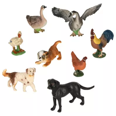 Figurki zwierz�ta zoo zestaw do zabawy