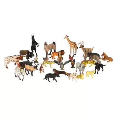 Figurki zwierz�ta zoo zestaw do zabawy