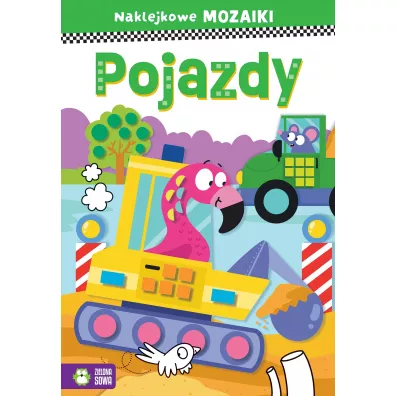 Naklejkowe mozaiki. Pojazdy - Ewelina Protasewicz