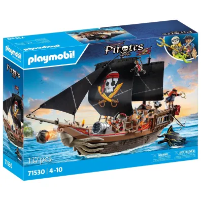 Playmobil Pirates Du�y statek piracki 71530