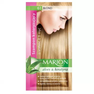 Marion Szampon koloryzuj�cy 4-8 my� 61 Blond 40 ml