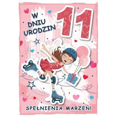 Armin Style KARNET URODZINY 11 B6 Z KOP AS GM-1098 FOL