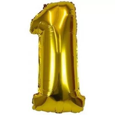Balon foliowy XXL 1 z�oty 61cm