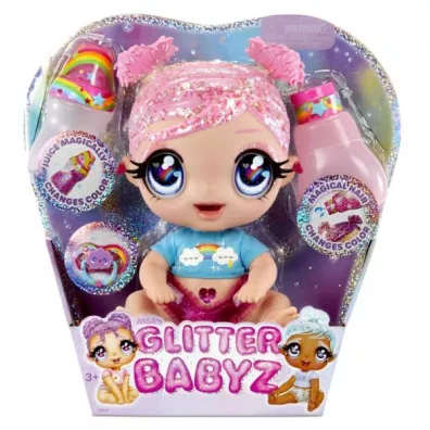 Glitter Babyz Doll / Brokatowy bobas - Dreamia Stardust r�owa 574842 Mga Entertainment