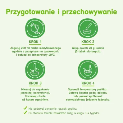 BoboVita Porcja Zb� Kaszka bezmleczna 7 zb� zbo�owo-jaglana pe�noziarnista po 8. miesi�cu 170 g