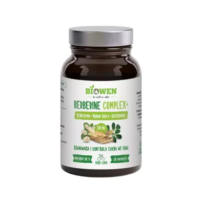 Biowen Berberine Complex+ Suplement diety 60 kaps.