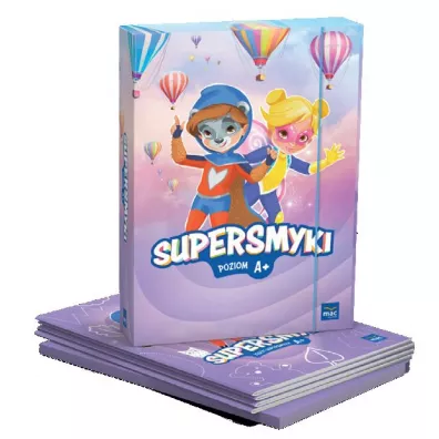 Supersmyki. Poziom A+. Czterolatek. Pakiet