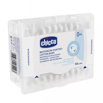 Chicco Patyczki do uszu 60 szt.