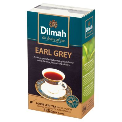 Dilmah Earl Grey Cejloska czarna herbata z aromatem bergamoty 125 g