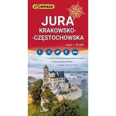Jura Krakowsko-Cz�stochowska. Mapa turystyczna w skali 1:50 000