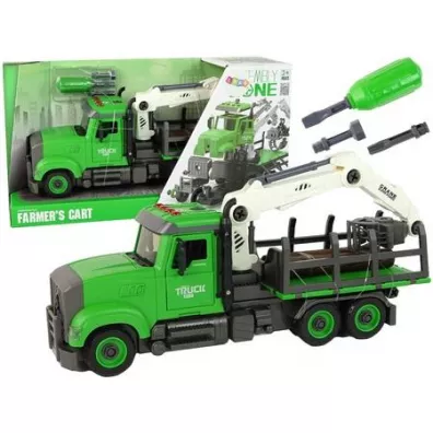 Pojazd do transportu drewna do skr�cania LeanToys