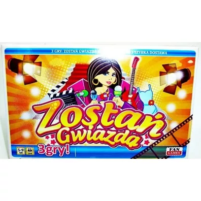 Gra 3w1. Zosta� gwiazd�, Rudy lis i kury, Szybka dostawa