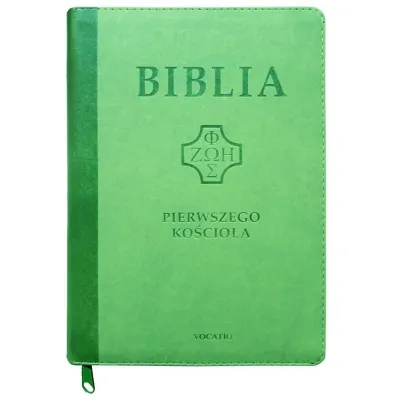 Biblia pierwszego Ko�cio�a z paginat. suwak ziele�