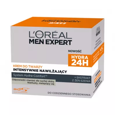 LOreal Paris Men Expert Hydra 24H krem do twarzy intensywnie nawil�aj�cy 50 ml