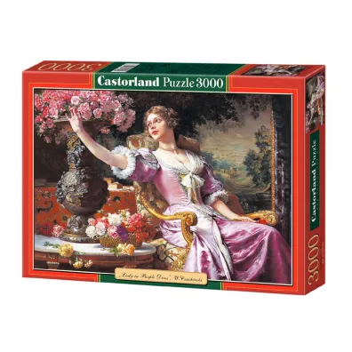 Puzzle 3000 el. Dama w r�owej sukni Castorland