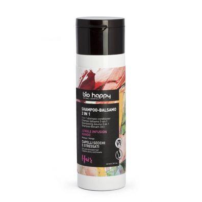 Bio Happy 2-in-1 Shampoo-Conditioner szampon i odżywka do włosów 2w1 Jungle Infusion Mango 200 ml