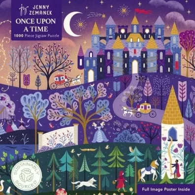 Puzzle 1000 el. Dawno, dawno temu Jenny Zemanek Flame Tree