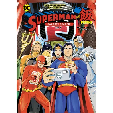 Manga DC Za�arte starcie. Superman kontra Meshi. Tom�3