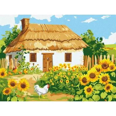 Ideyka Malowanie po numerach - Rodzimy dom 30x40cm