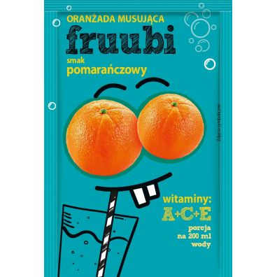 Fruubi Oranadka smak pomaraczowy 23 g