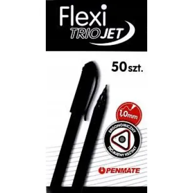Penmate D�ugopis Flexi Trio Jet w opakowaniu 50 szt.